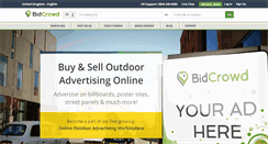 Desktop Screenshot of bidcrowd.com